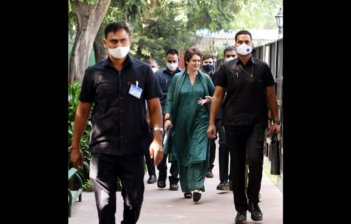 UP elections 2022: Congress plays gender card against BJP's caste