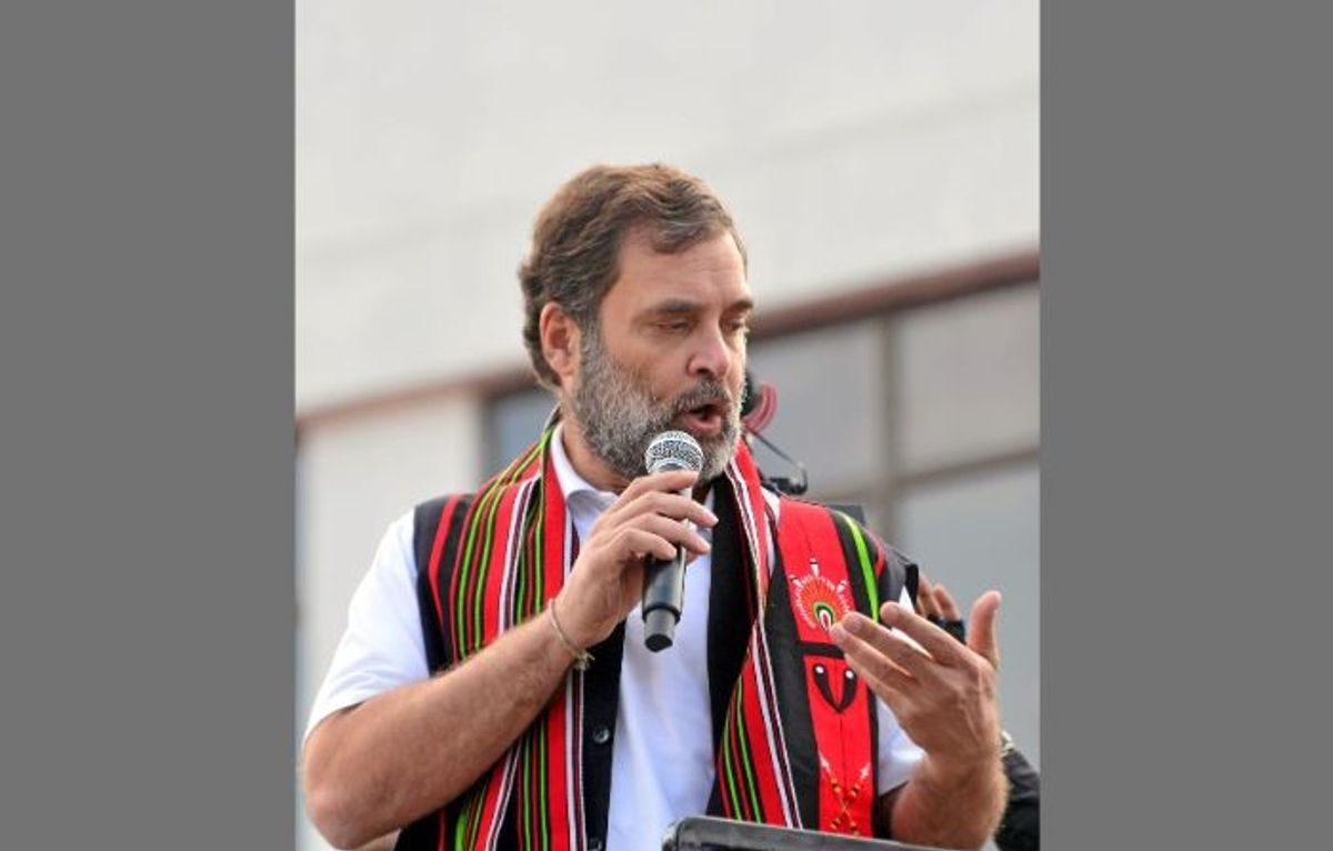 Indian National Congress leader Rahul Gandhi