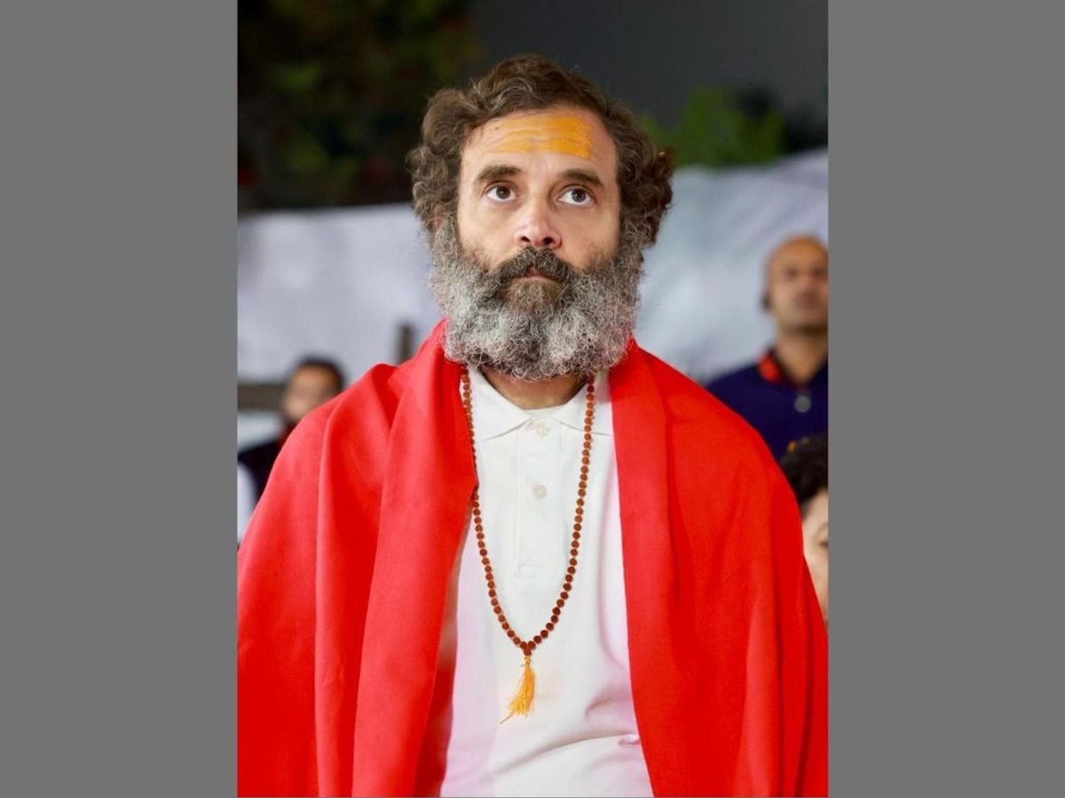 Indian National Congress leader Rahul Gandhi