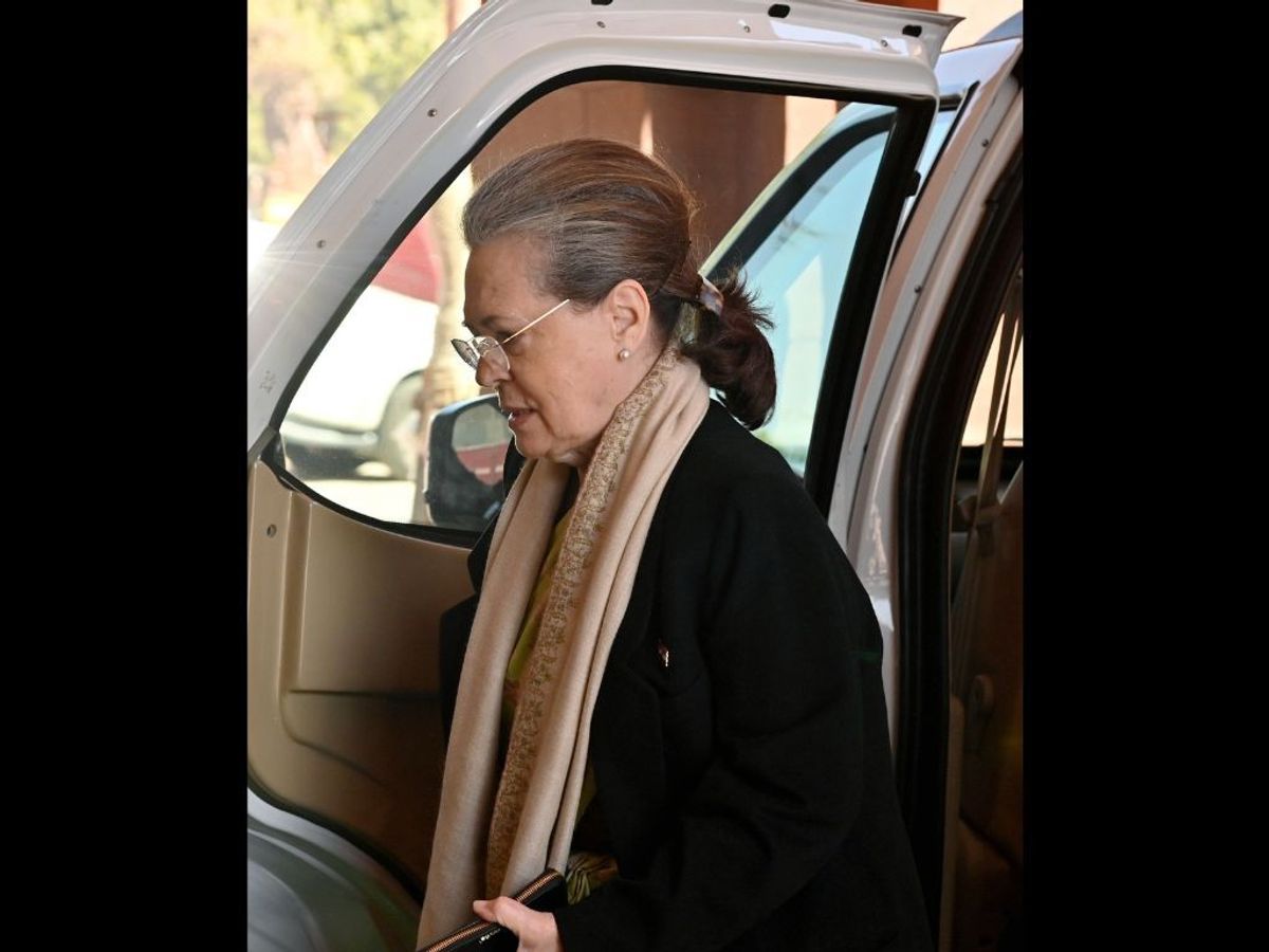 Indian National Congress leader Sonia Gandhi