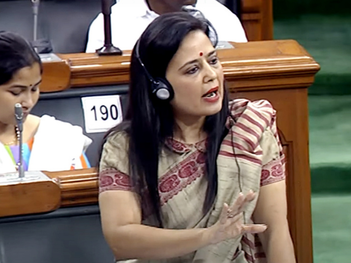 Indian parliamentarian Mahua Moitra