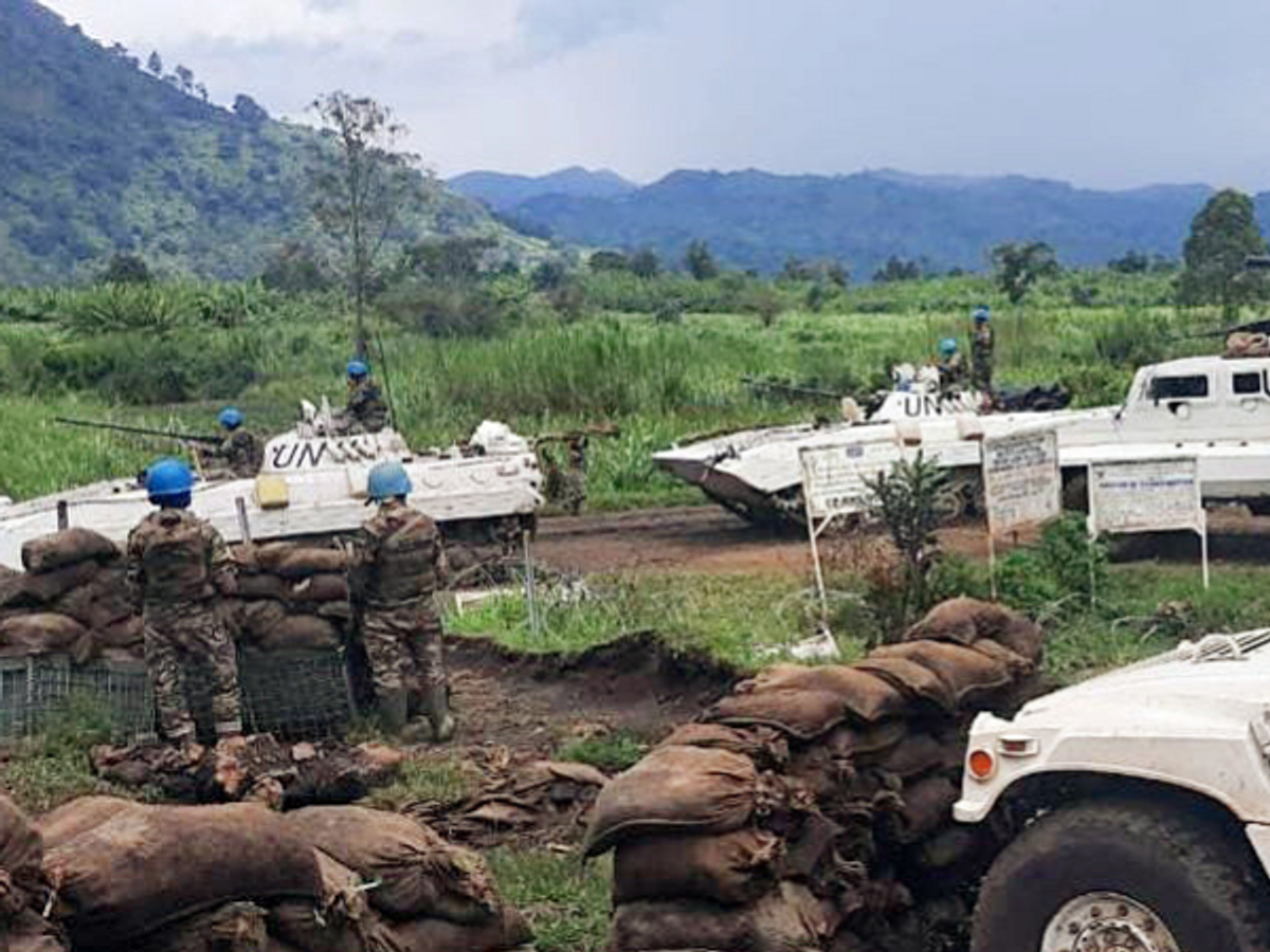 Indian peacekeeping troops in Democratic Republic of Congo