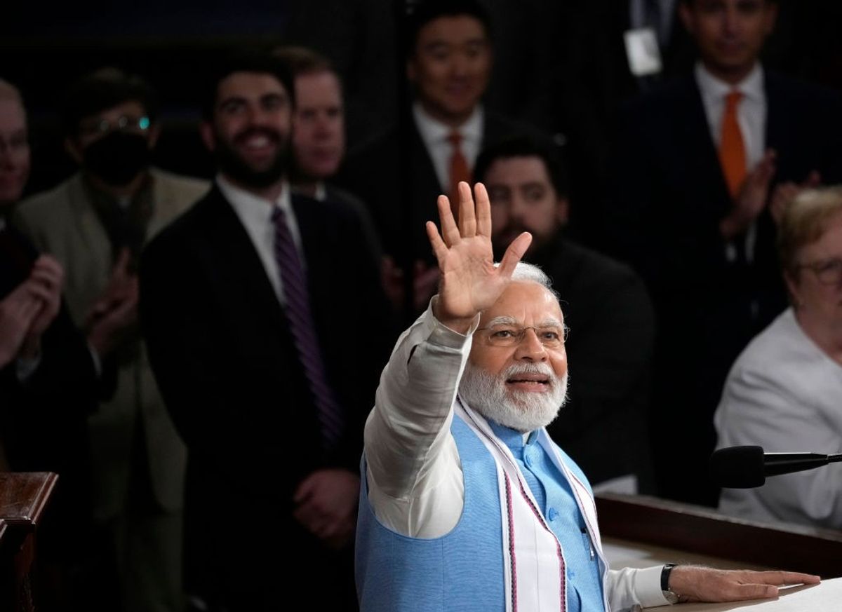 Indian PM Narendra Modi addresses US Congress