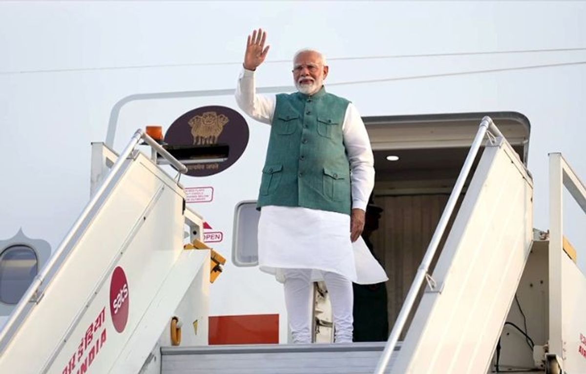 Indian PM Narendra Modi leaves for Italy for G7 summit 2024
