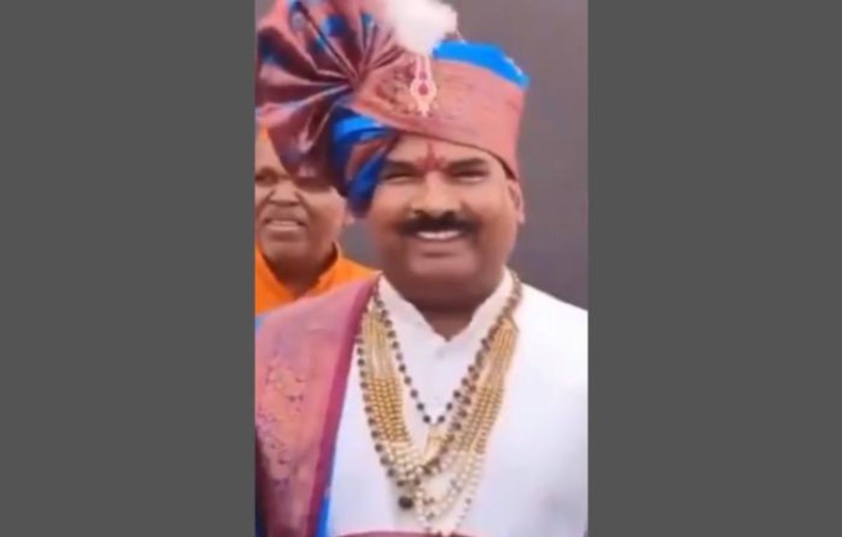 Indian politician Sanjay Rambhau Gaikwad
