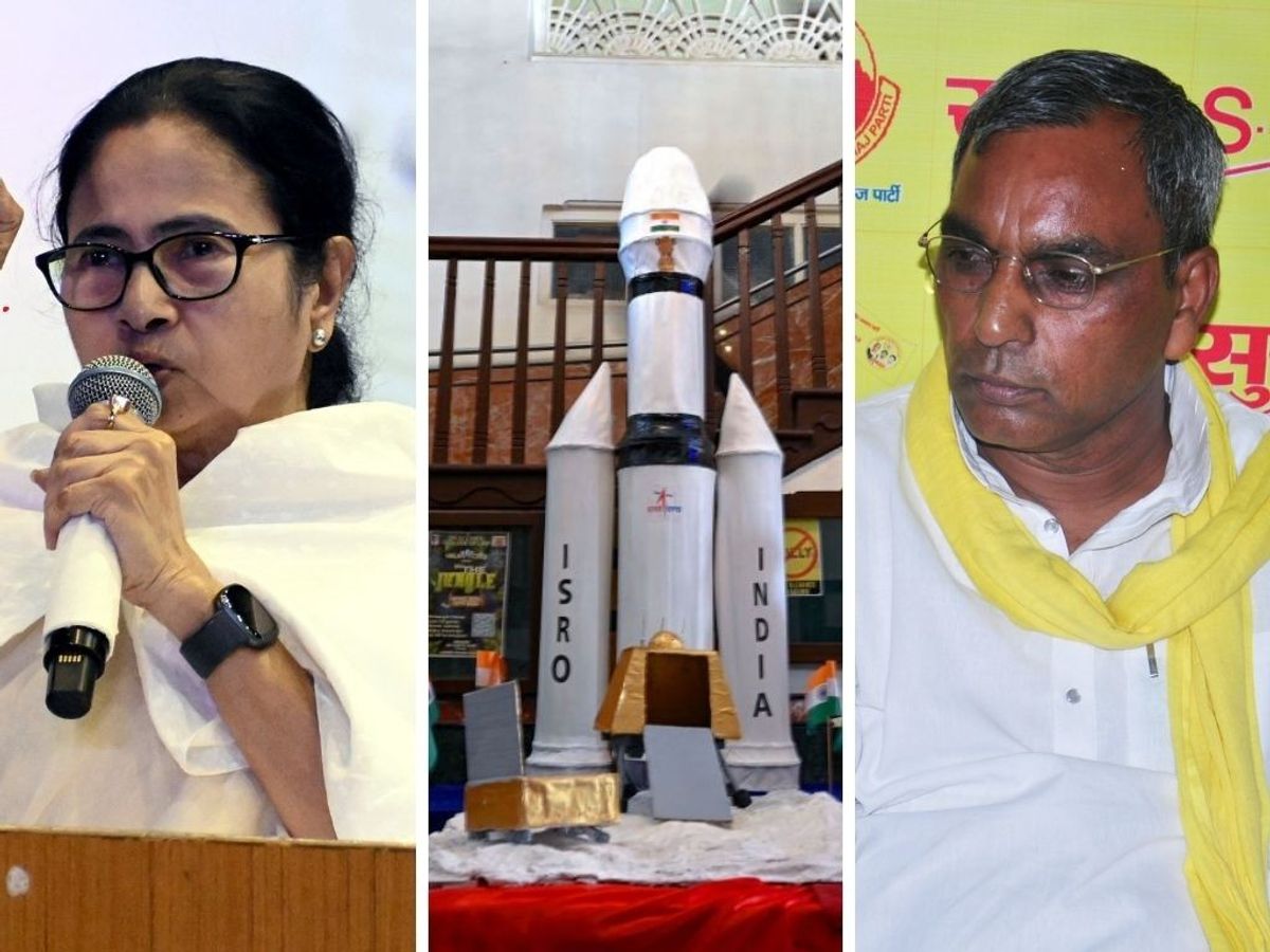 Indian politicians' bizarre reactions on Chandrayaan-3 success