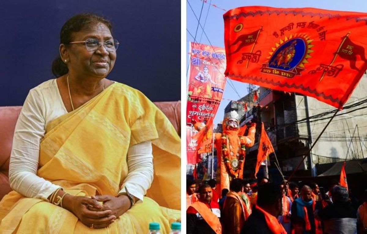 Indian president Droupadi Murmu and celebrations for Ram temple consecration