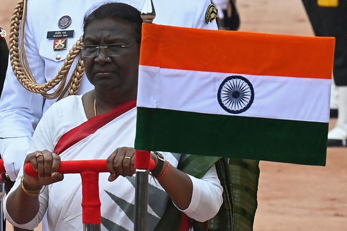 Indian president Droupadi Murmu