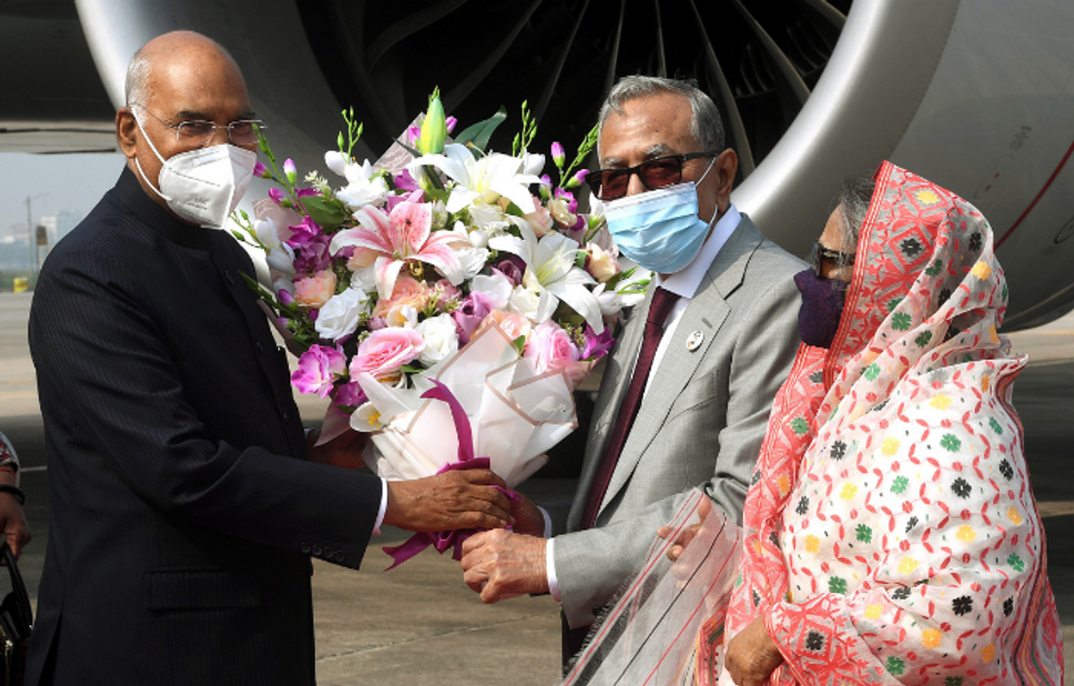 President Kovind reaches Bangladesh for 50th Victory Day