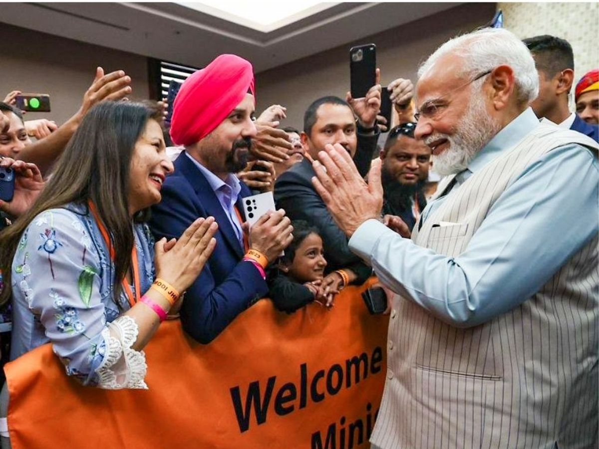 Indian prime minister Narendra Modi visits South Africa for BRICS summit 2023