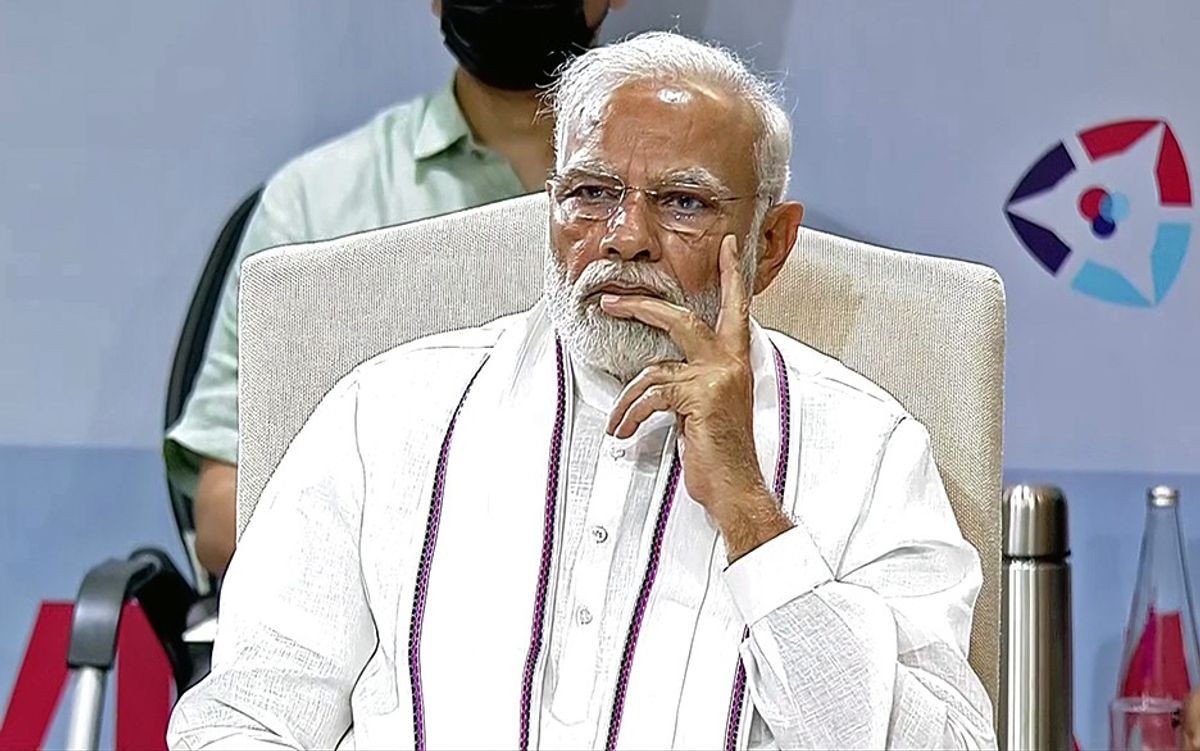 Indian prime minister Narendra Modi
