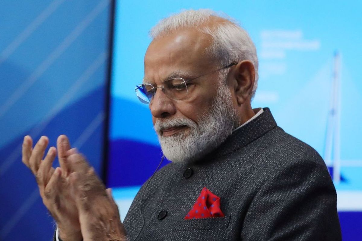 Indian prime minister Narendra Modi.