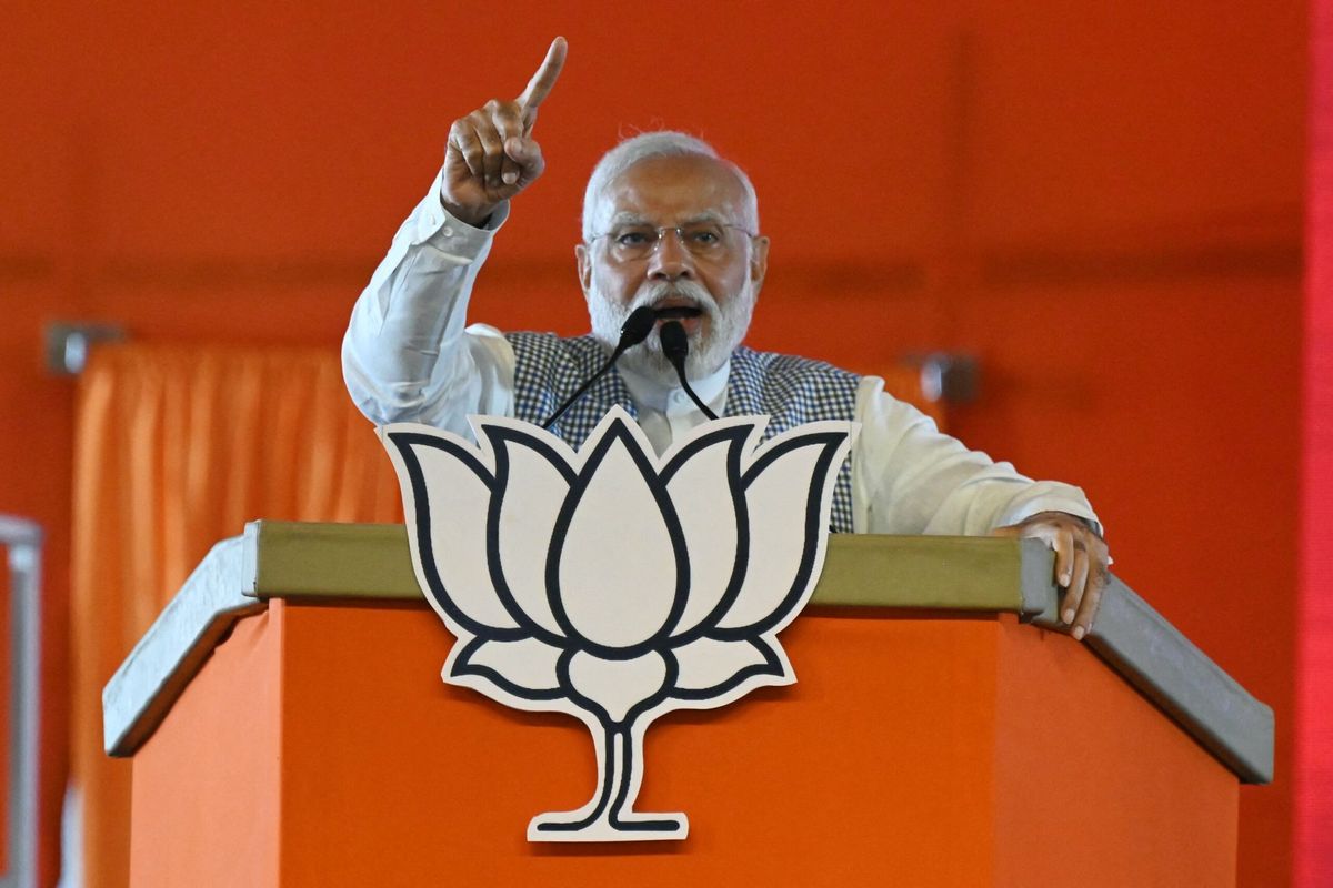 Indian prime minister Narendra Modi