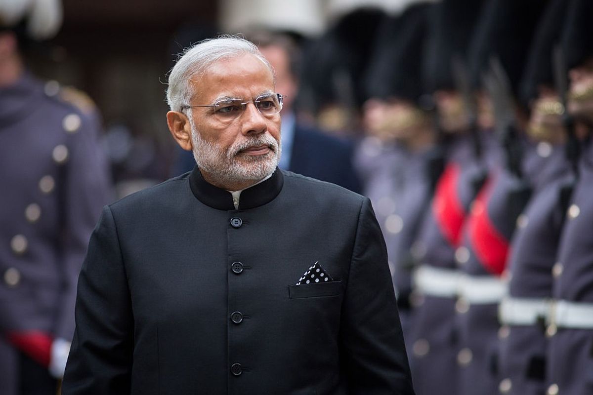 Indian prime minister Narendra Modi