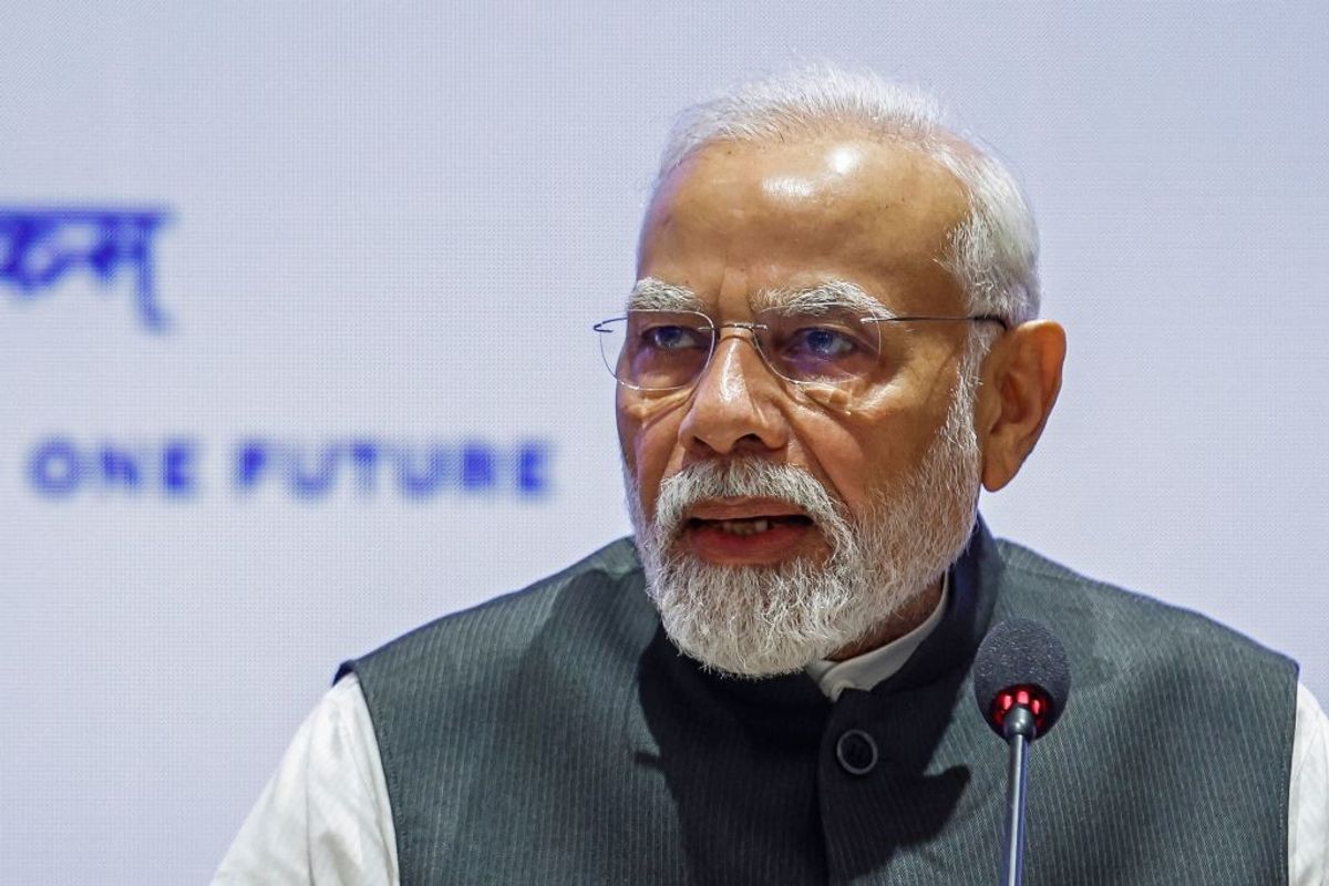 Indian prime minister Narendra Modi