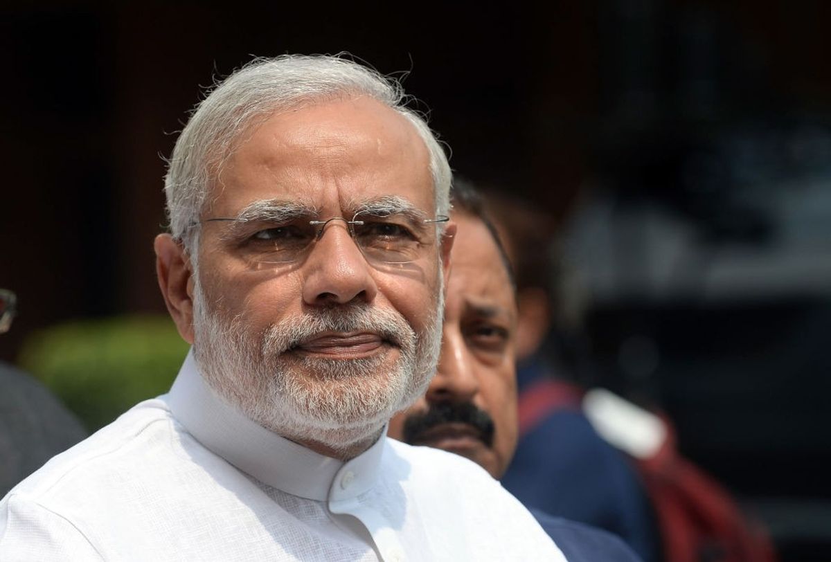 Indian prime minister Narendra Modi