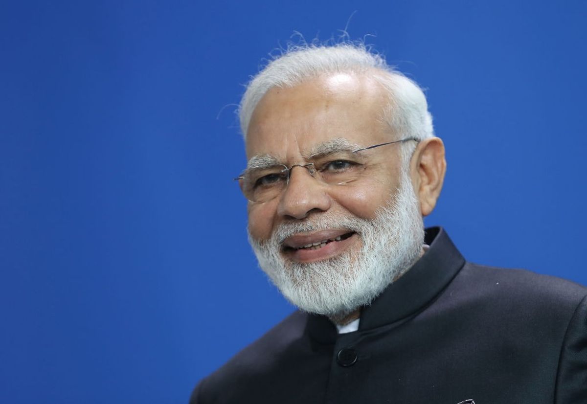 Indian prime minister Narendra Modi