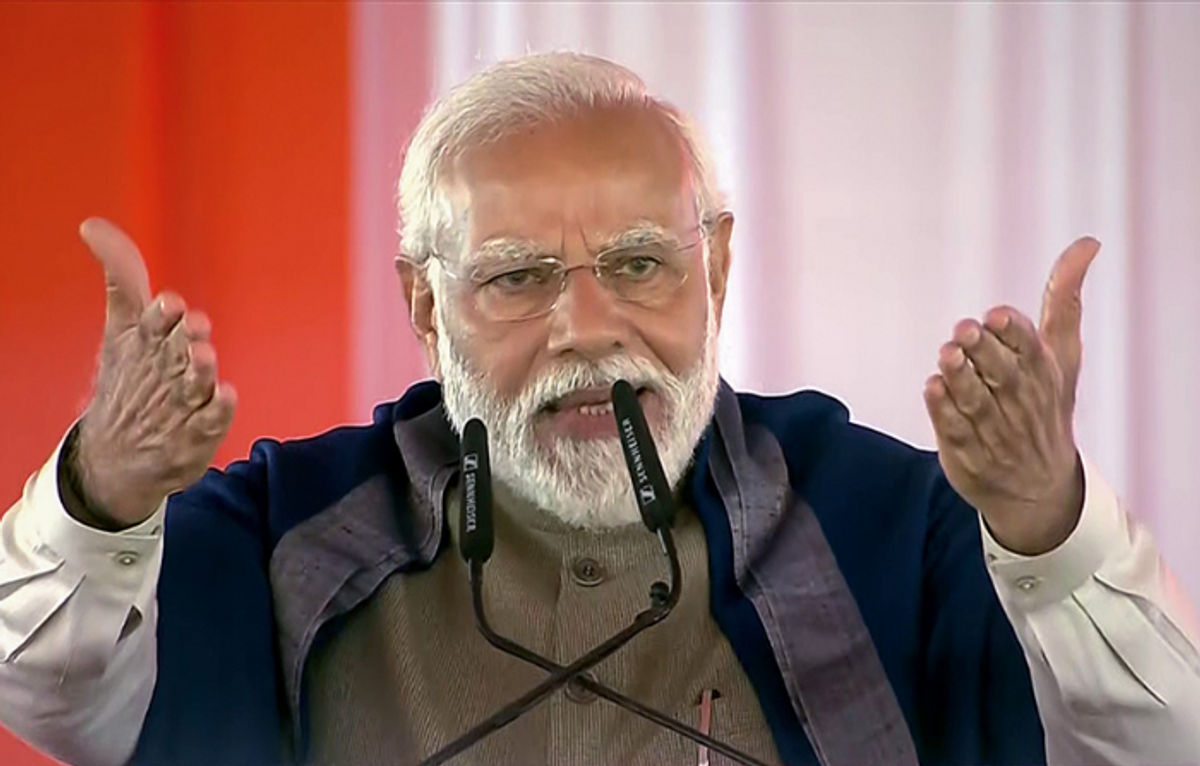 Indian prime minister Narendra Modi