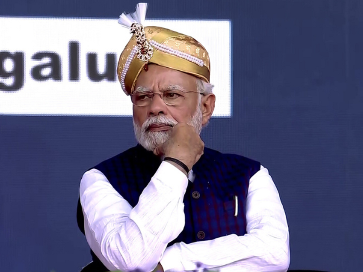 Indian prime minister Narendra Modi