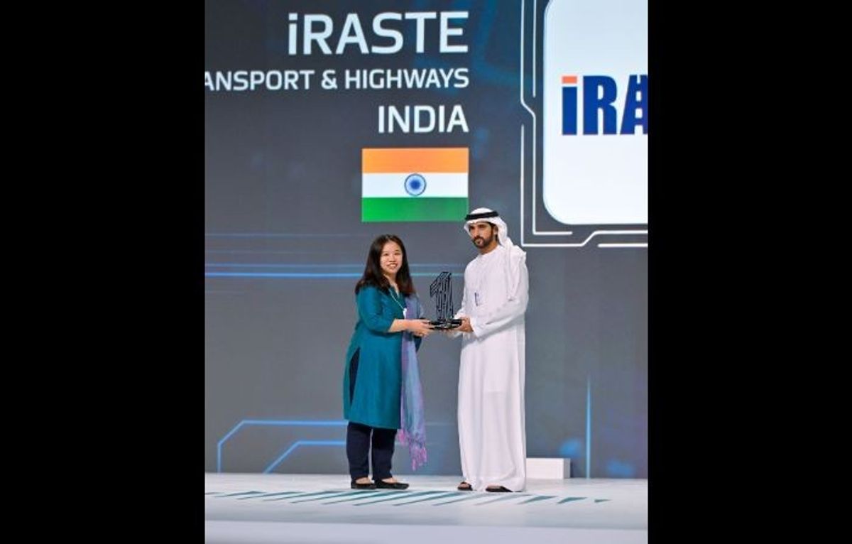 Indian project wins award at World Government Summit in Dubai, UAE