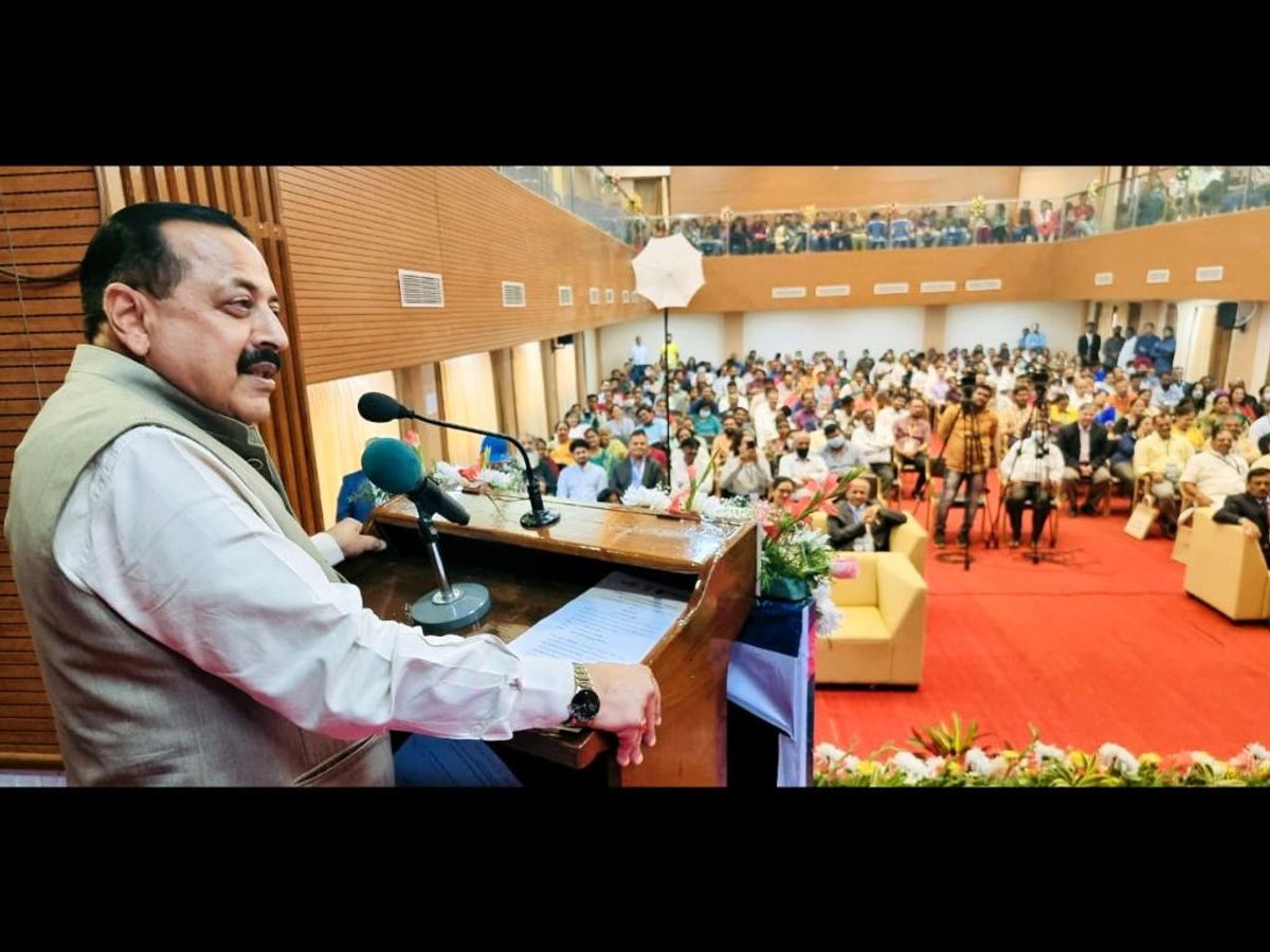 Indian science and technology minister Jitendra Singh