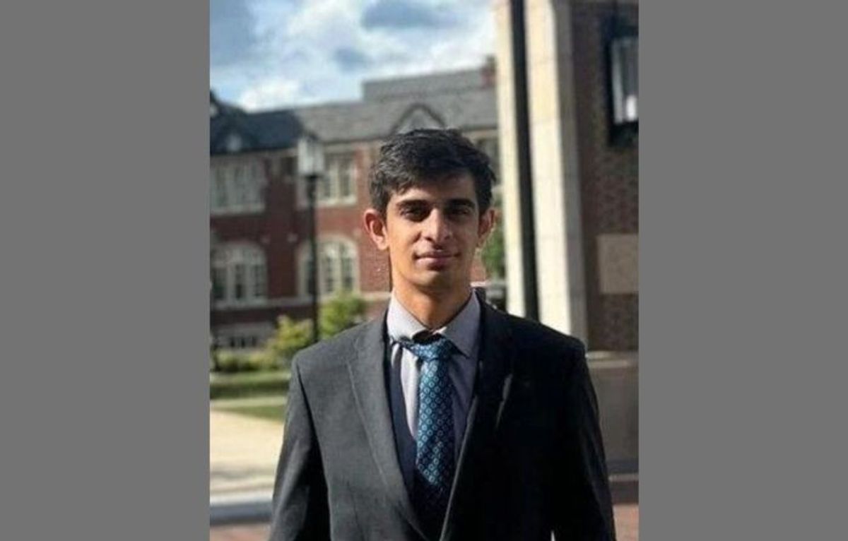 Indian student Neel Acharya