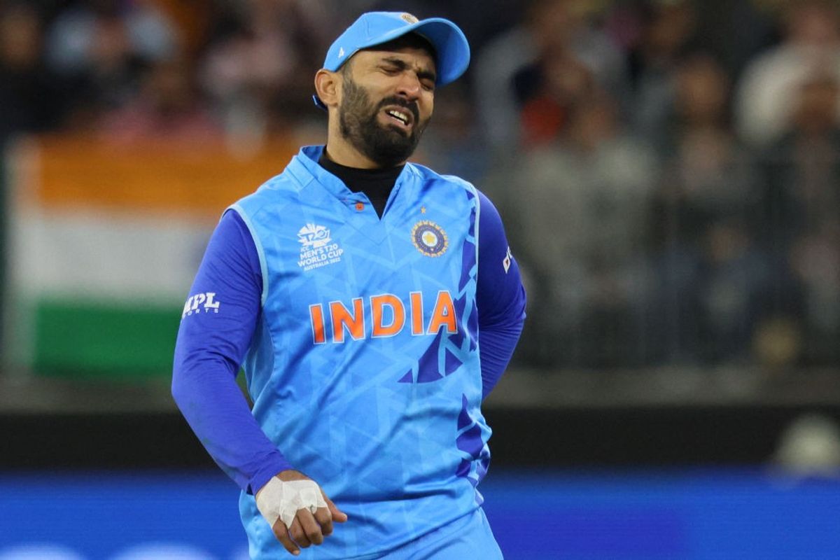 Indian wicket-keeper Dinesh Karthik