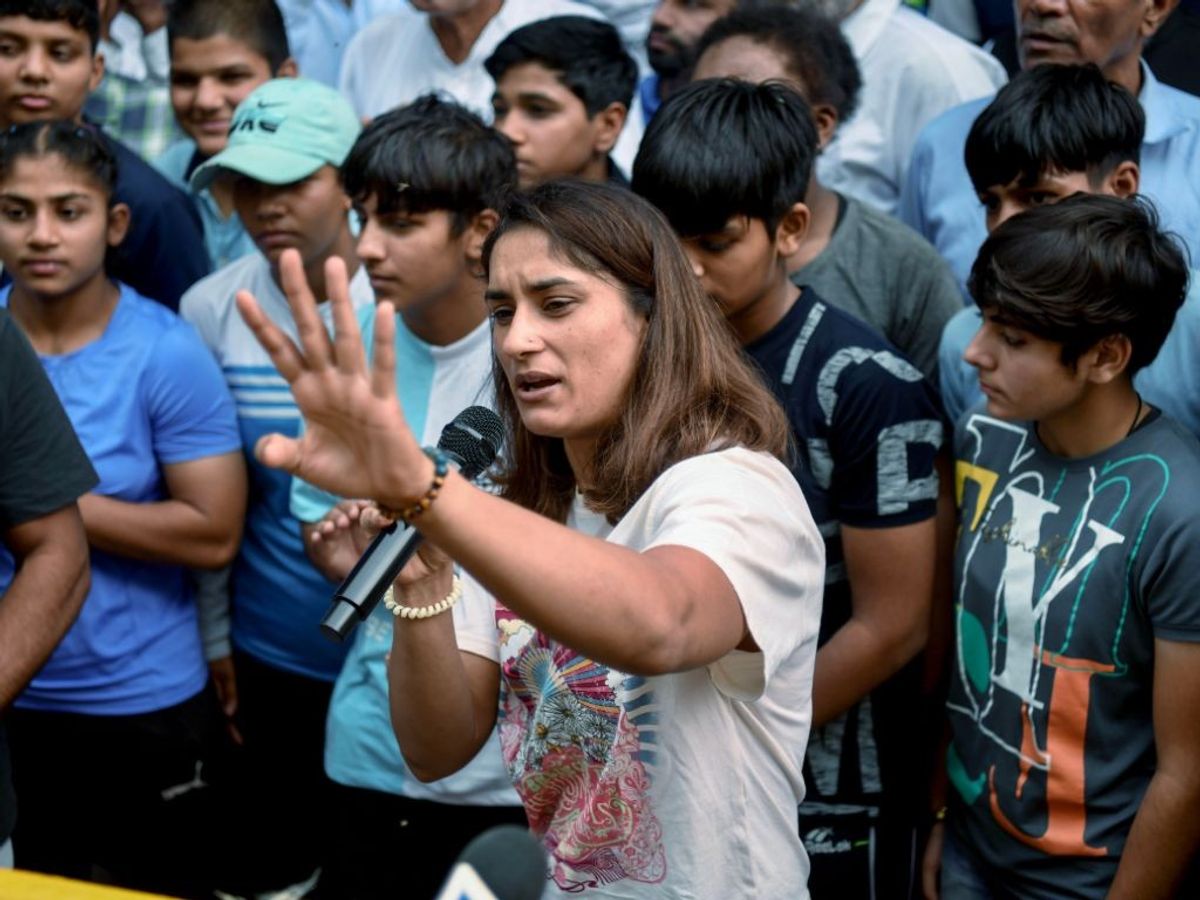 Indian wrestler Vinesh Phogat