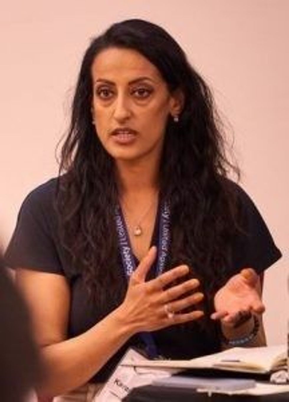 INSET 1 CROP and zoom in on her Dr Karan Jutlla ASAC  1