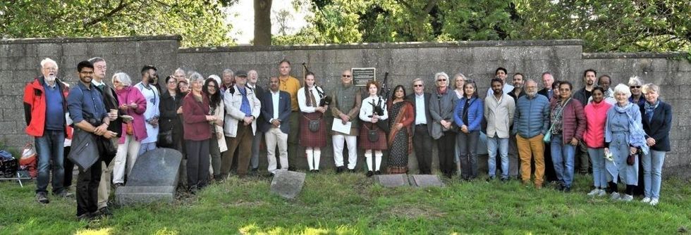 INSET 4 Annapurna Group gathers to pay tribute