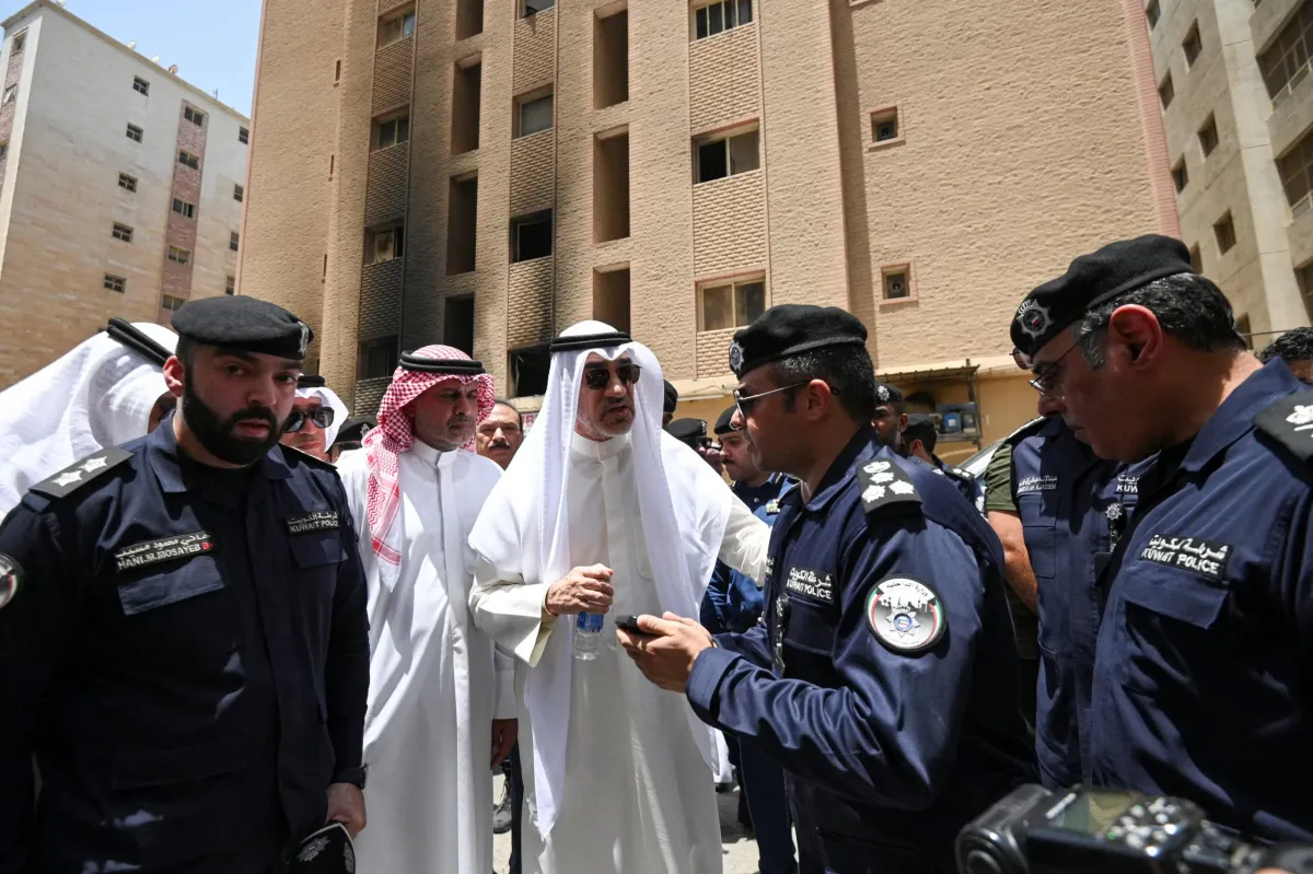 Kuwait makes arrests over deadly fire that killed nearly 50, mostly Indians