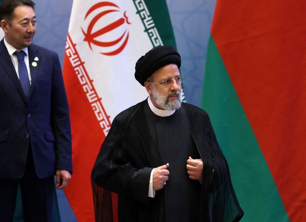 Iranian president Ebrahim Raisi