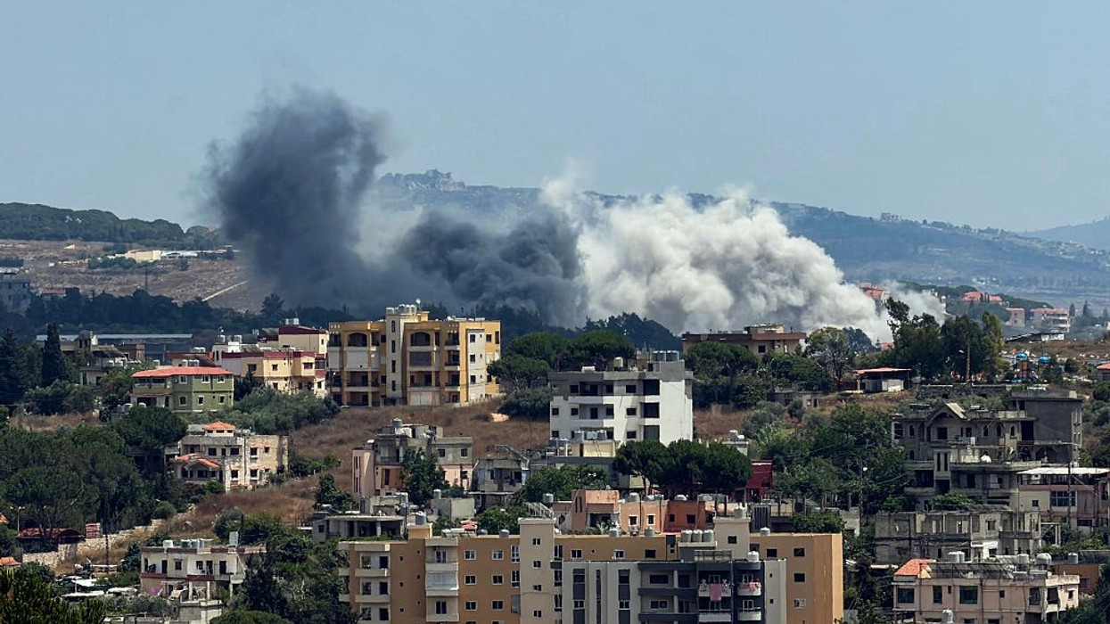 Israeli airstrike that targeted the nearby village of Nabatieh al-Faouqa