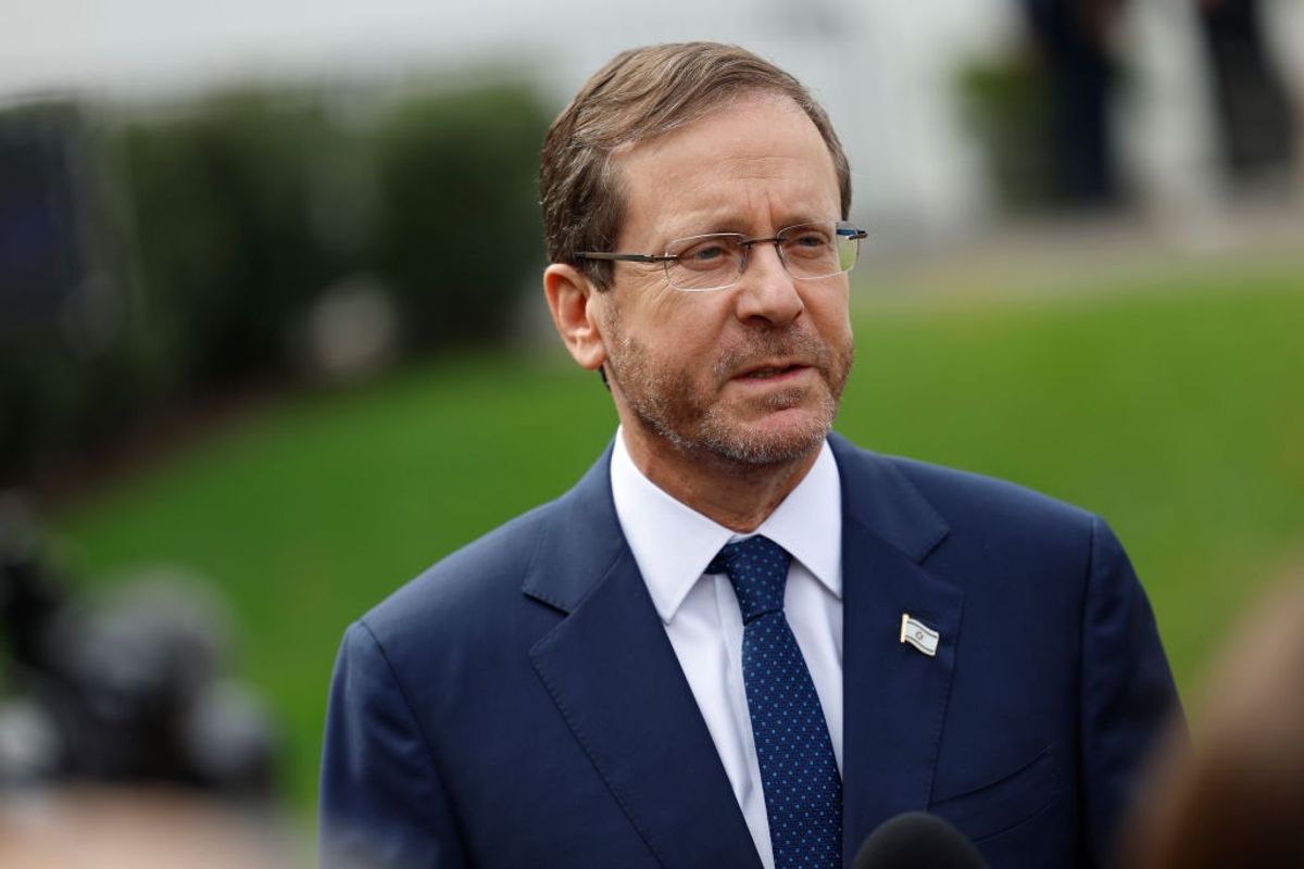 Israeli president Isaac Herzog
