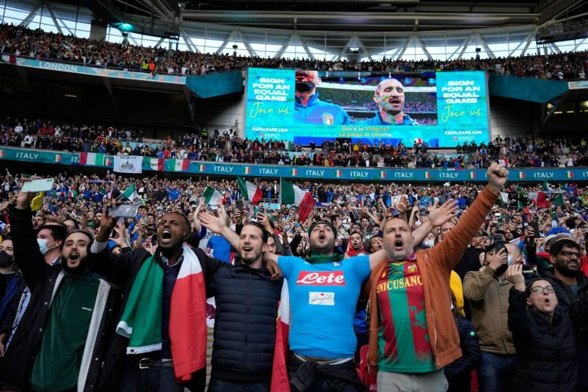 Up to 1,000 Italy fans to be flown to London for Euro 2020 final
