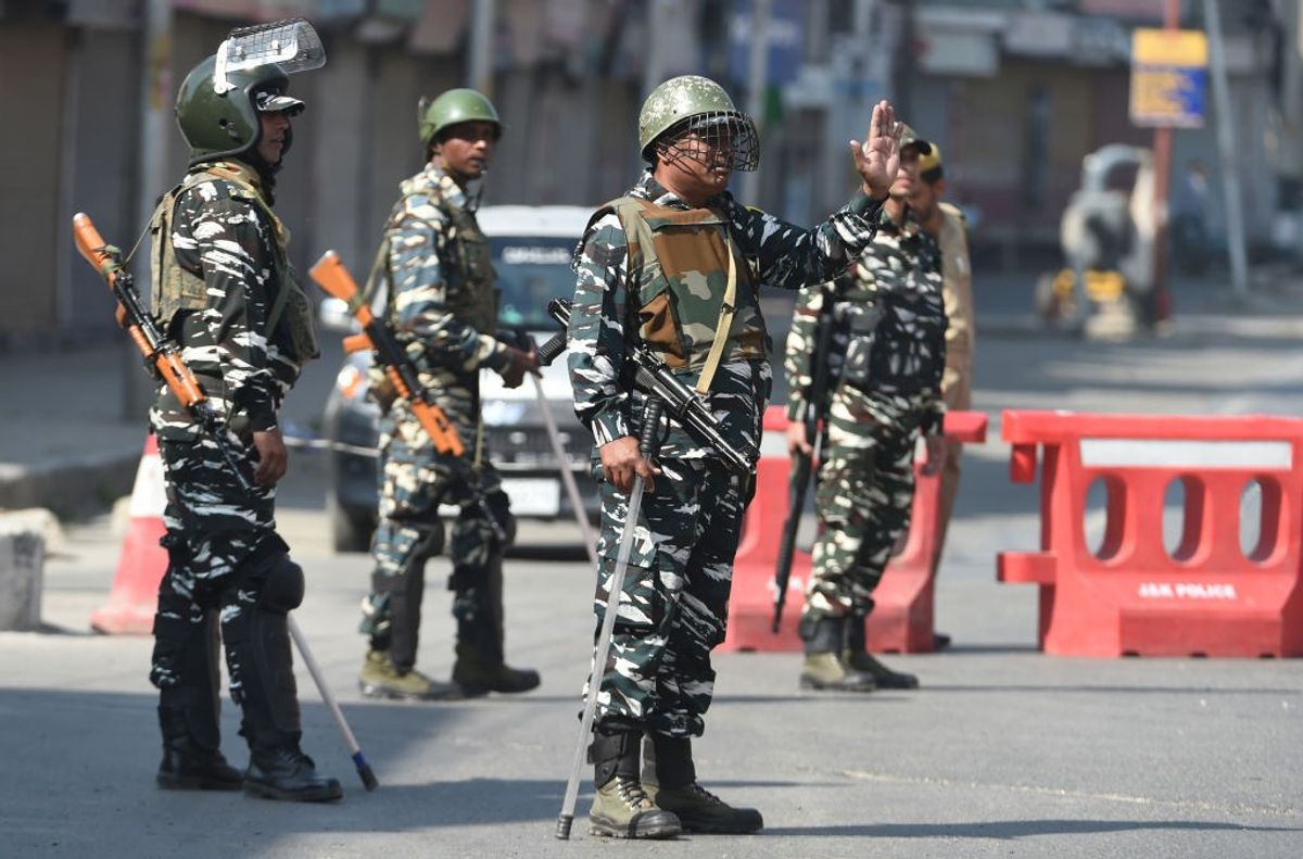 Jammu and Kashmir India troops