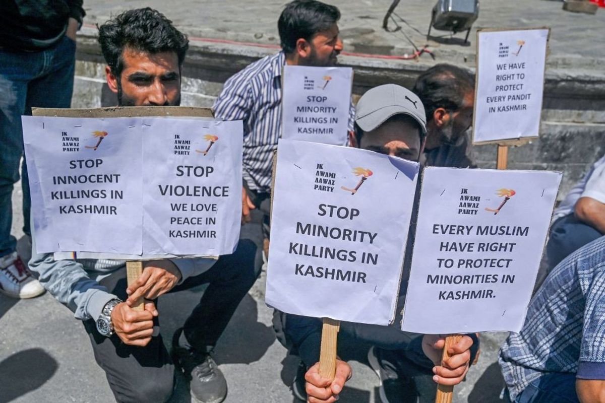 Jammu and Kashmir protest