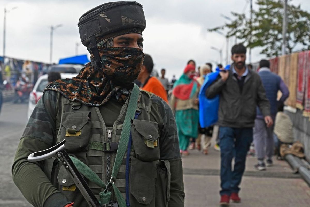 Jammu and Kashmir security personnel