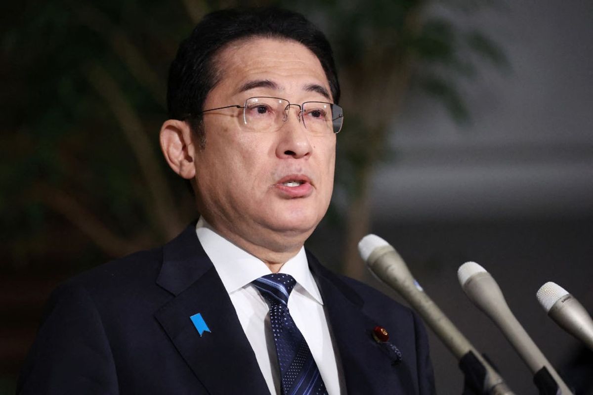 Japan PM Fumio Kishida speaks after earthquake