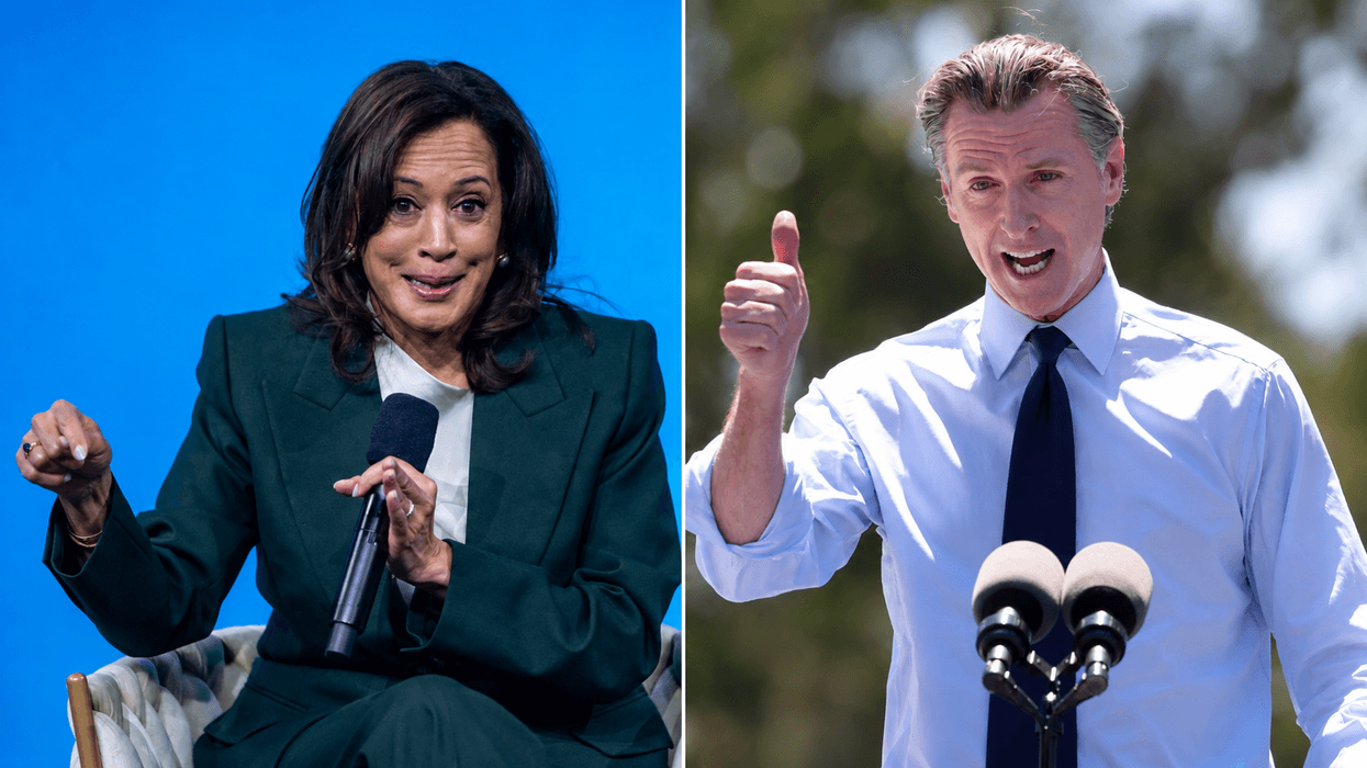 Gavin Newsom says he would not run for president if Kamala Harris enters 2028 race