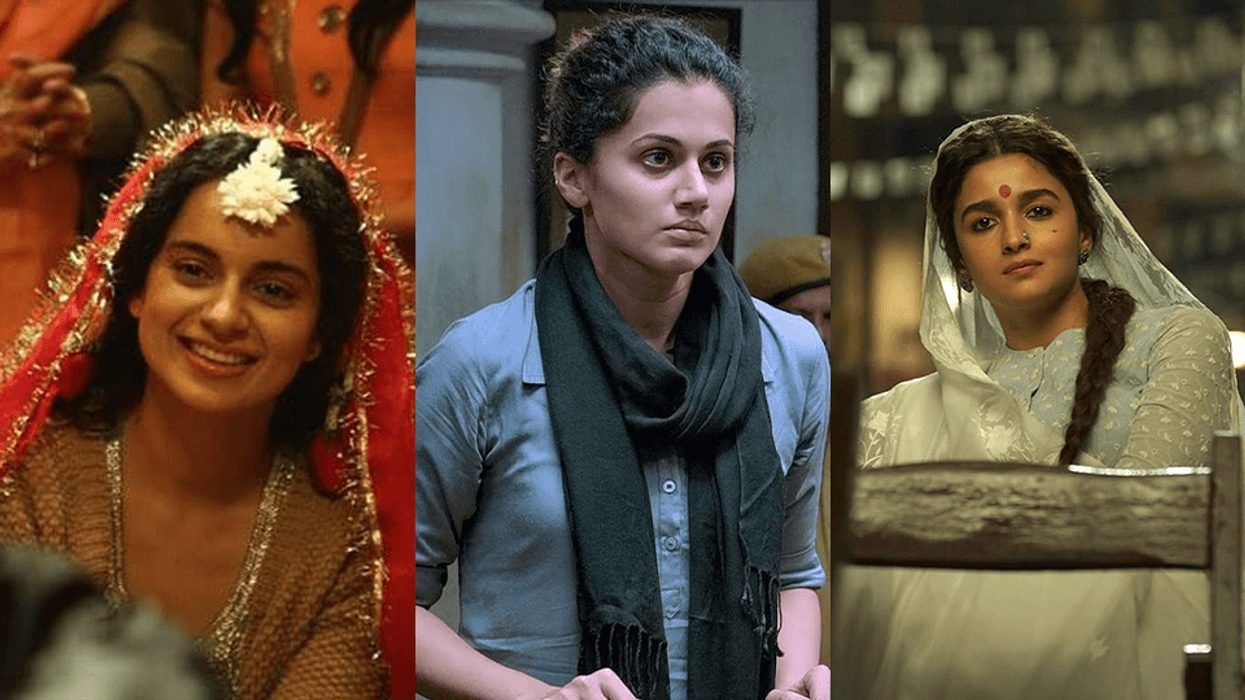 Kangana Ranaut in Queen, Tapsee Pannu in Pink, Alia Bhatt in Gangubai Kathiawadi