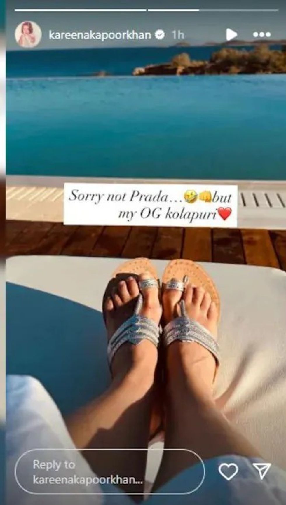 Kareena Kapoor Kolhapuri Chappals