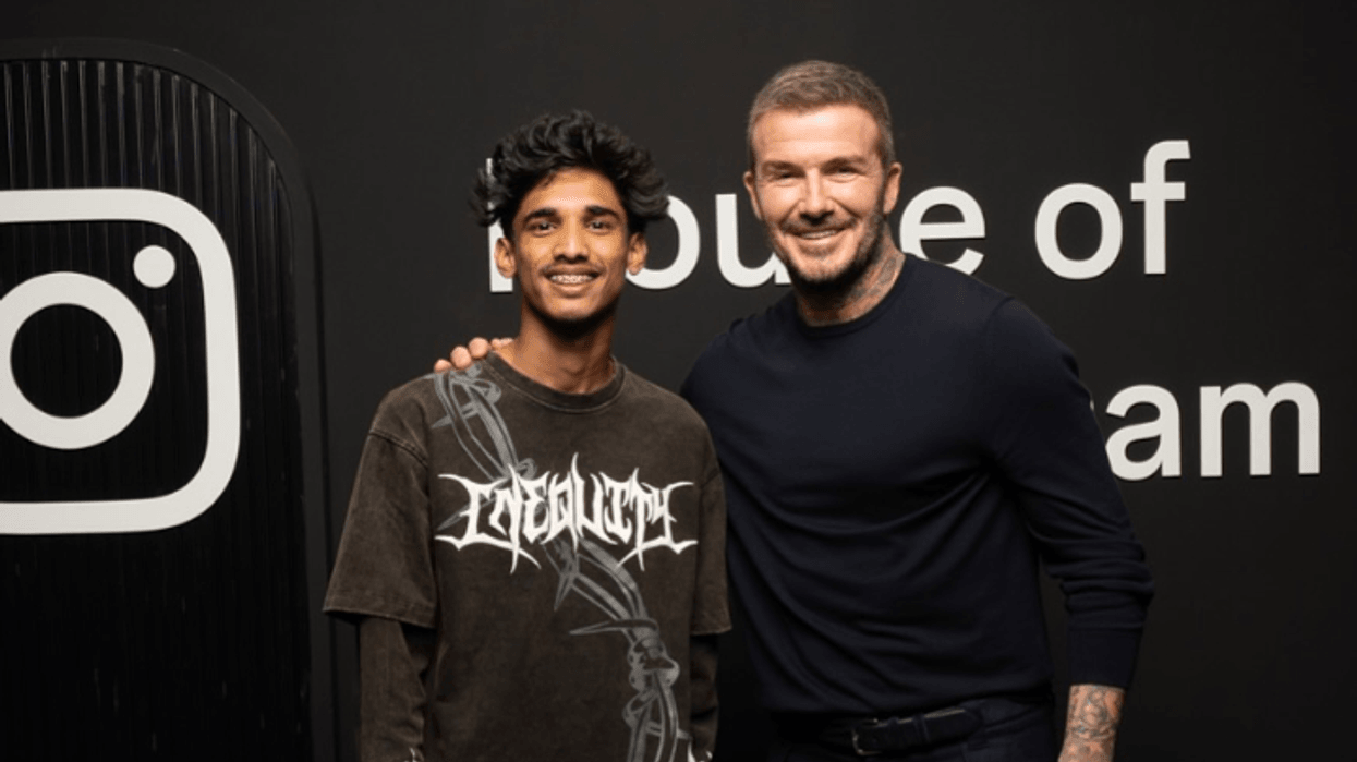 Kerala freestyle footballer Muhammed Riswan