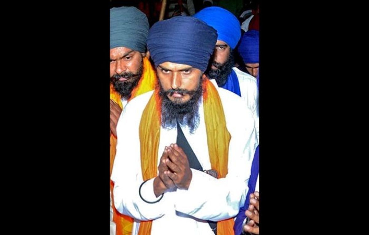Khalistan separatist leader Amritpal Singh