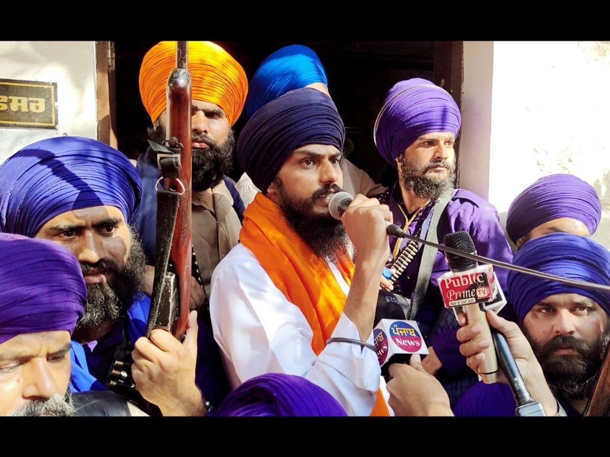Khalistani leader Amritpal Singh