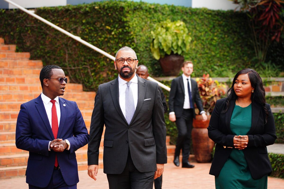 Cleverly arrives in Rwanda to sign new asylum treaty