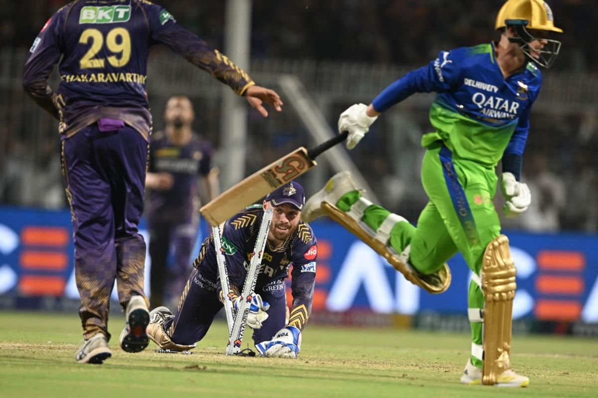Kolkata Knight Riders beat Royal Challengers Bengaluru by 1 run