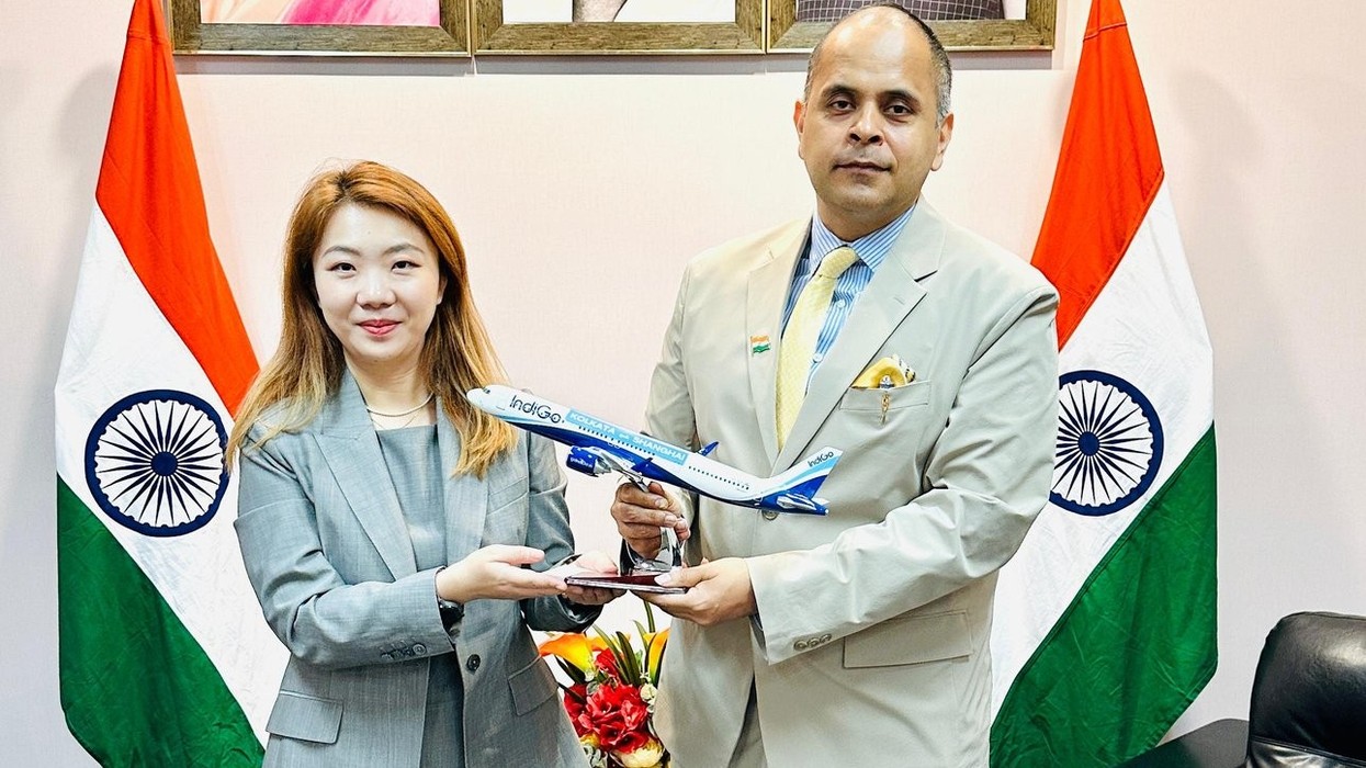 Kolkata-Shanghai IndiGo flight launch