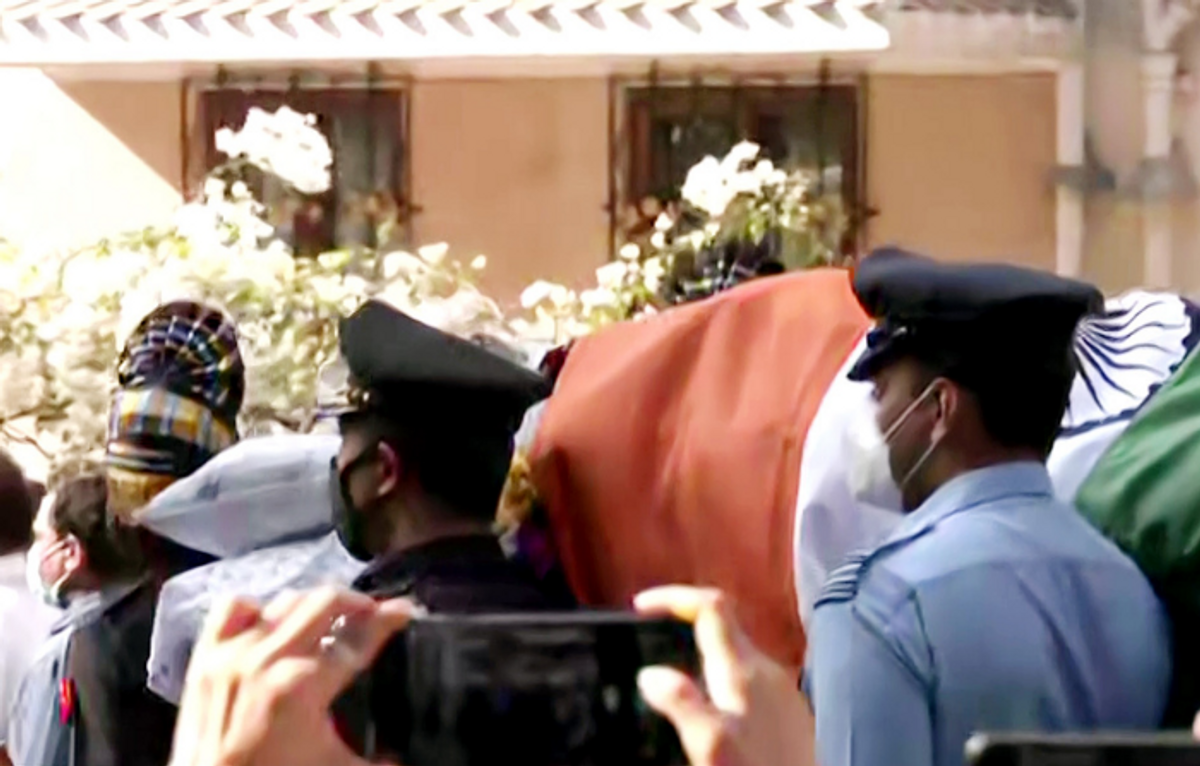 Lata Mangeshkar mortal remains