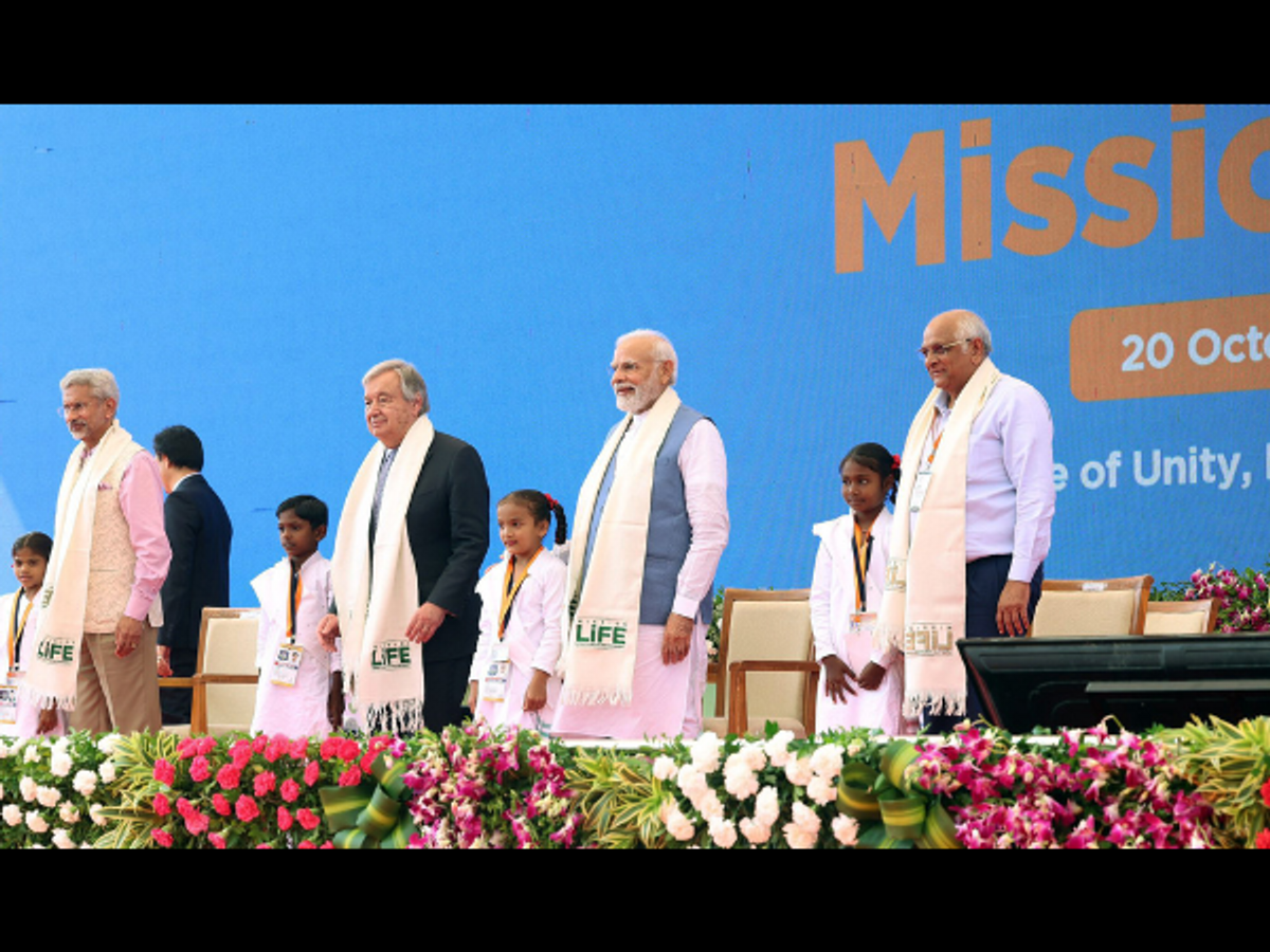 Launch of Mission LiFE movement in Gujarat